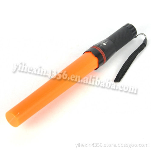 Boruit RJ-0721 Camping Flashlight Traffic Torch Light With Traffic Wand +Camping lampshade